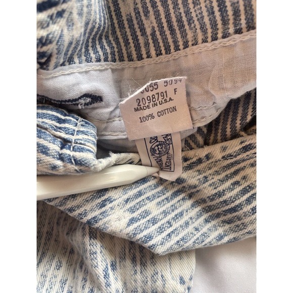 Oshkosh Vintage Train Railroad Overalls Acid Wash Striped Vestbak 24 Mo USA - Picture 12 of 14